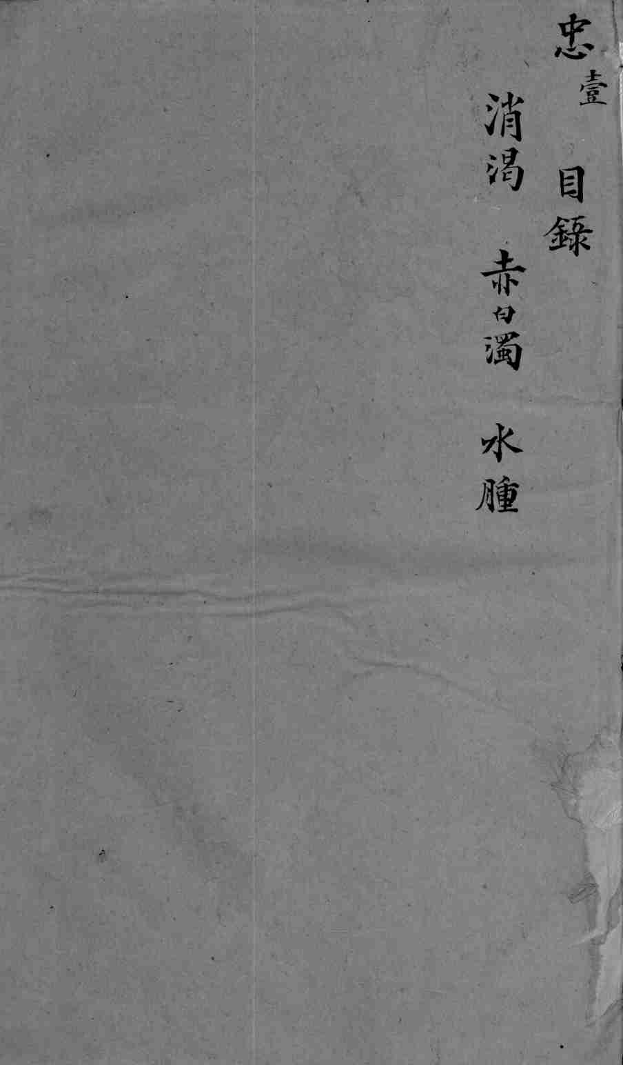 袖珍方  忠1